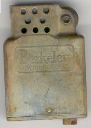 Berkeley Windproof Lighter.